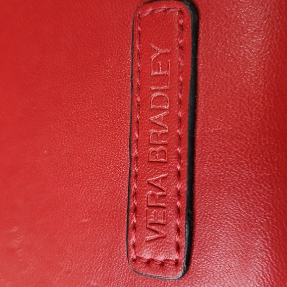 Vera Bradley Accordion Wallet Red - Picture 2 of 10